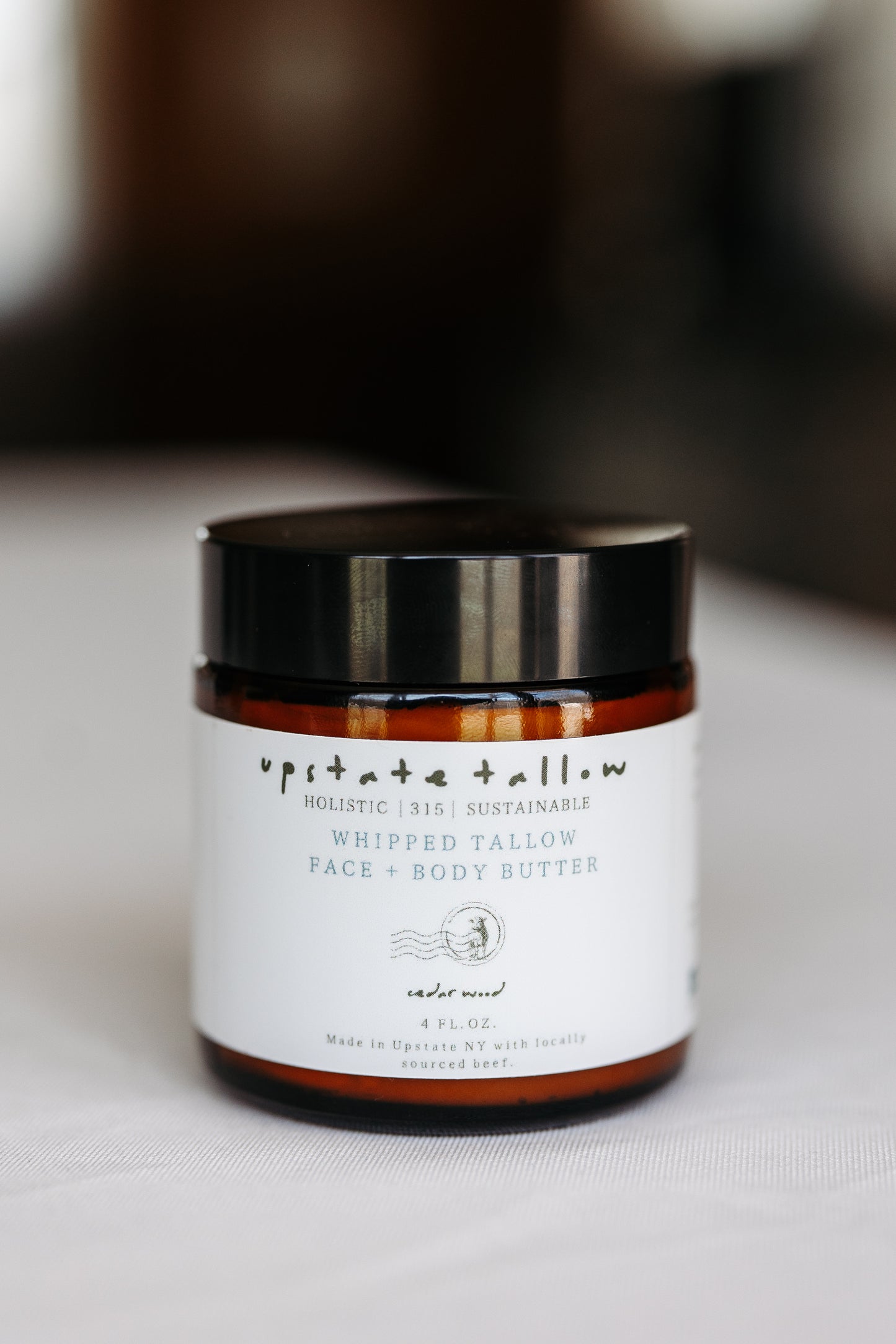 WHIPPED TALLOW FACE + BODY BUTTER CEDAR WOOD